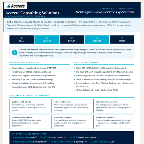 Accrete Solutions - Accrete